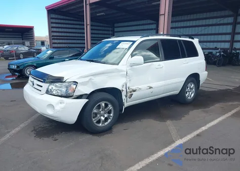 2004 Toyota Highlander Limited V6/V6 из США, поврежденный, VIN JTEGP21A240029563